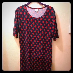 Jewel tone LulaRoe Julia Dress